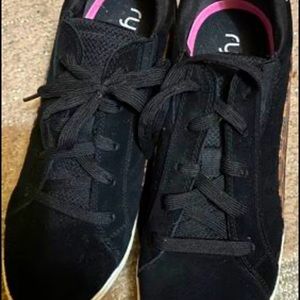 Ryka Wedge Suede Sneakers